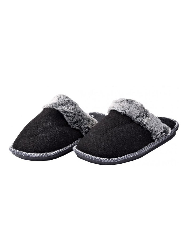 Pantofola Uomo PREMIUM Nero - Kiabi