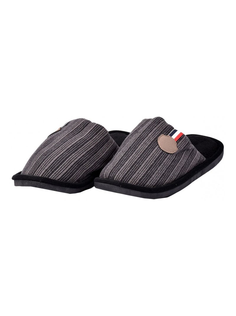 Pantofola Uomo PREMIUM Nero - Kiabi