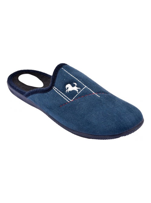 Pantofola uomo scamosciato premium - Kiabi Pantofola uomo scamosciato premium - Kiabi