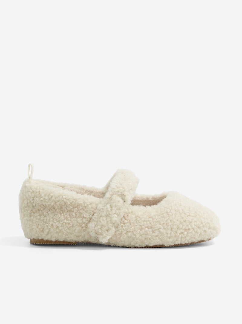 Pantofole a ballerina Beige - Kiabi