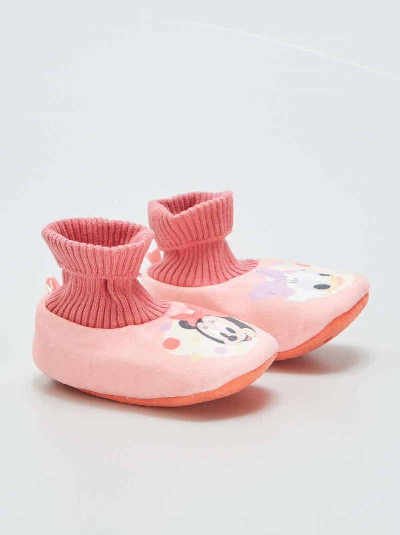 Pantofole a calzino 'Minnie' ROSA - Kiabi
