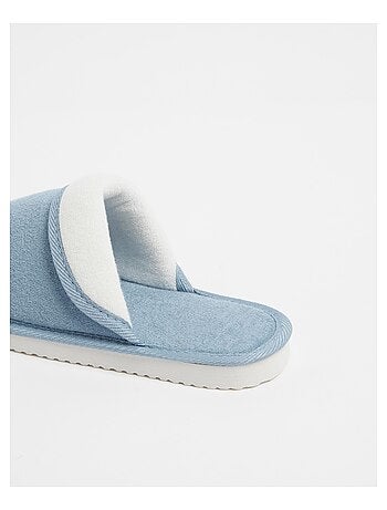 Pantofole a contrasto, MO Fashion