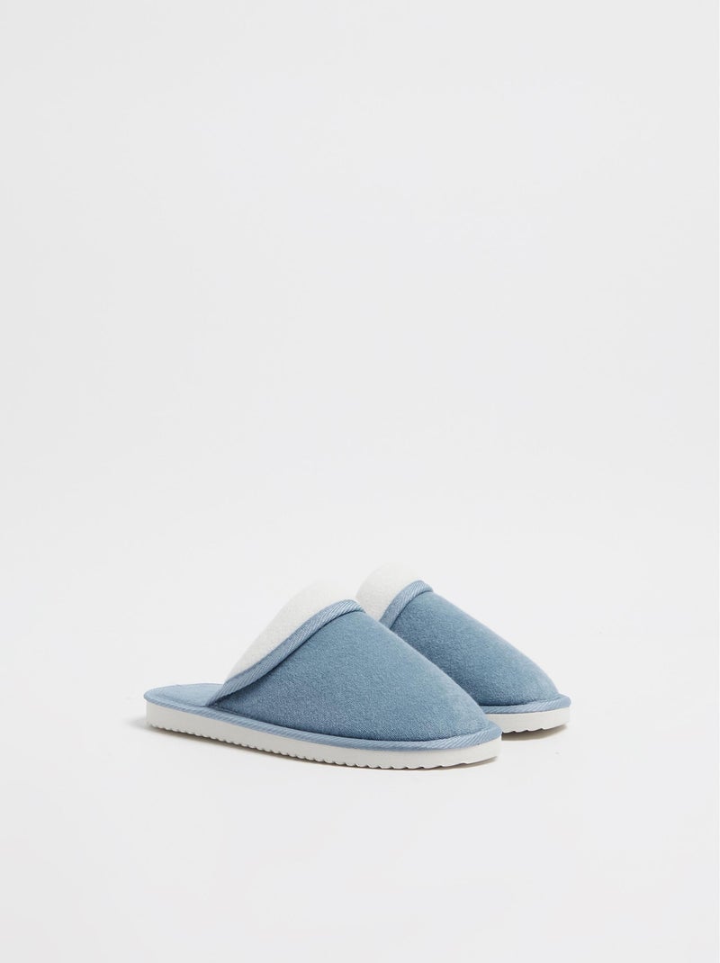 Pantofole a contrasto, MO Fashion Blu - Kiabi