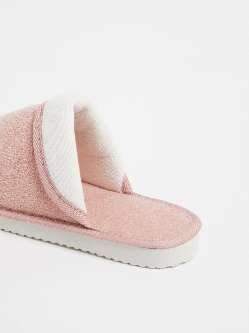 Pantofole a contrasto, MO Fashion Rosa - Kiabi