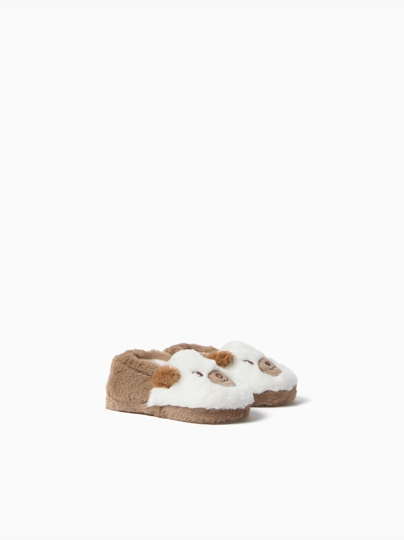 Pantofole a forma di orso, mo fashion Multicolore - Kiabi