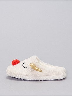 Pantofole a mules renne - Kiabi