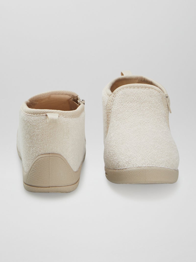 Pantofole a stivaletto BEIGE - Kiabi