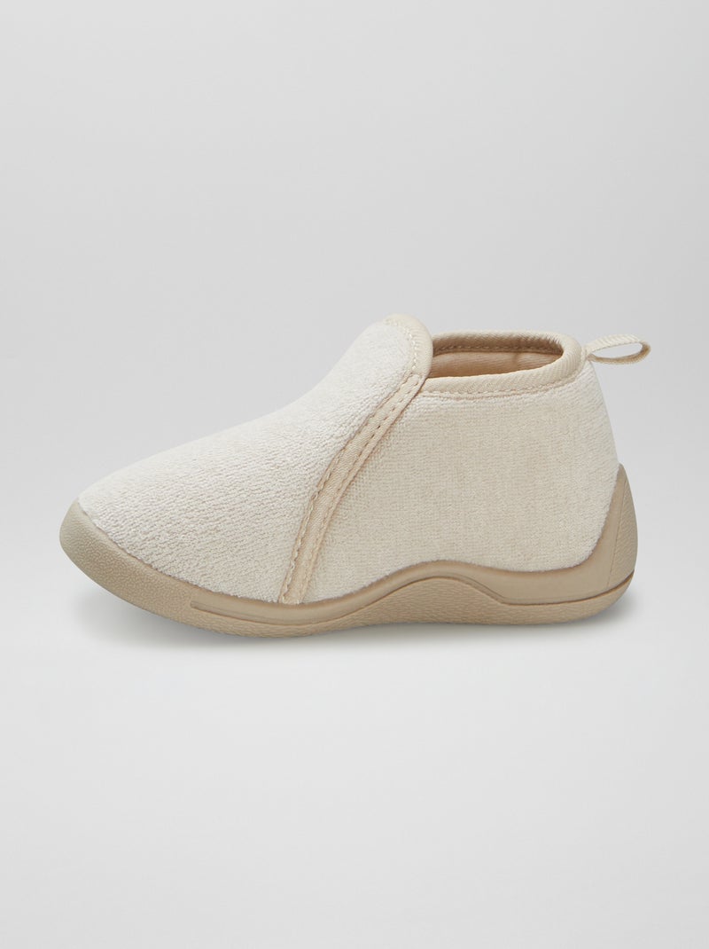 Pantofole a stivaletto BEIGE - Kiabi