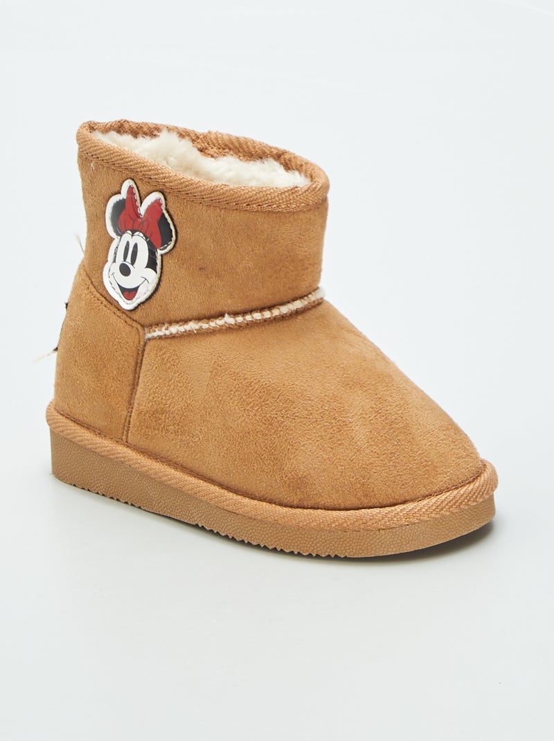 Pantofole a stivaletto 'Minnie' 'Disney' BEIGE - Kiabi