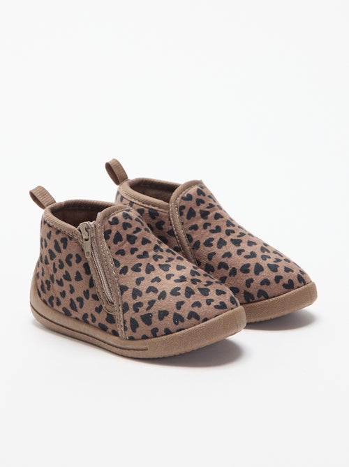Pantofole a stivaletto stampate - Kiabi