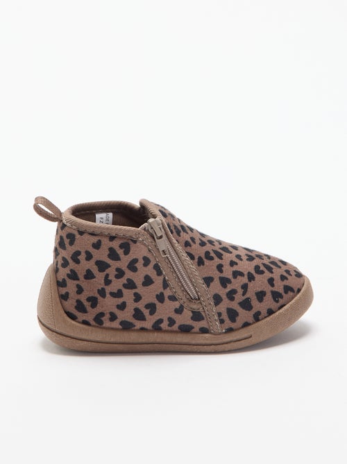 Pantofole a stivaletto stampate - Kiabi