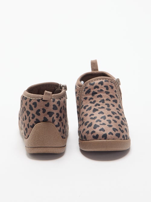 Pantofole a stivaletto stampate - Kiabi