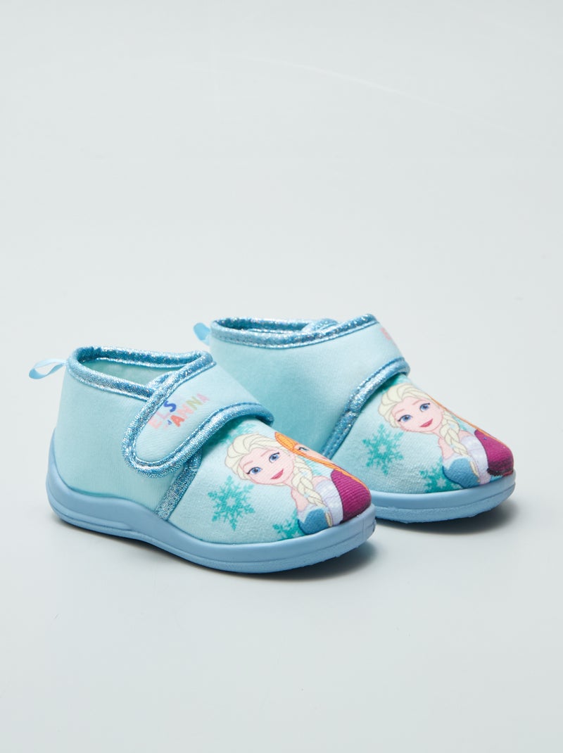 Pantofole a strappo 'Frozen' blu - Kiabi