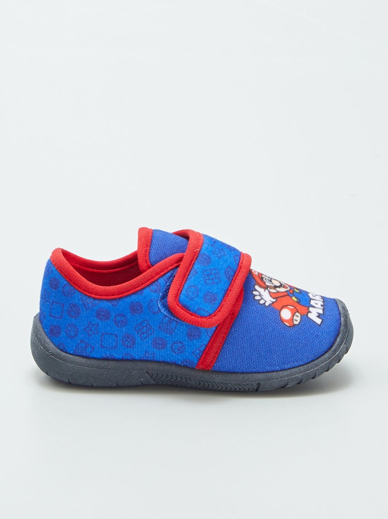 Pantofole a strappo 'Mario' 'Nintendo' BLU - Kiabi