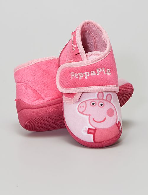 Pantofole a strappo 'Peppa Pig' - rosa - Kiabi - 10.00€