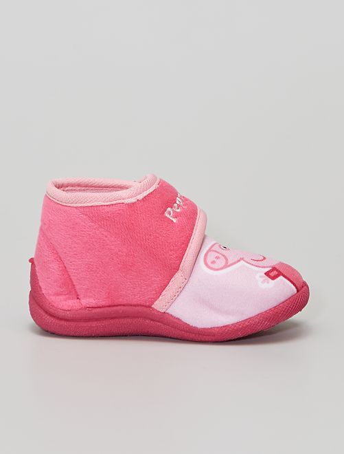 Pantofole a strappo 'Peppa Pig' - rosa - Kiabi - 10.00€