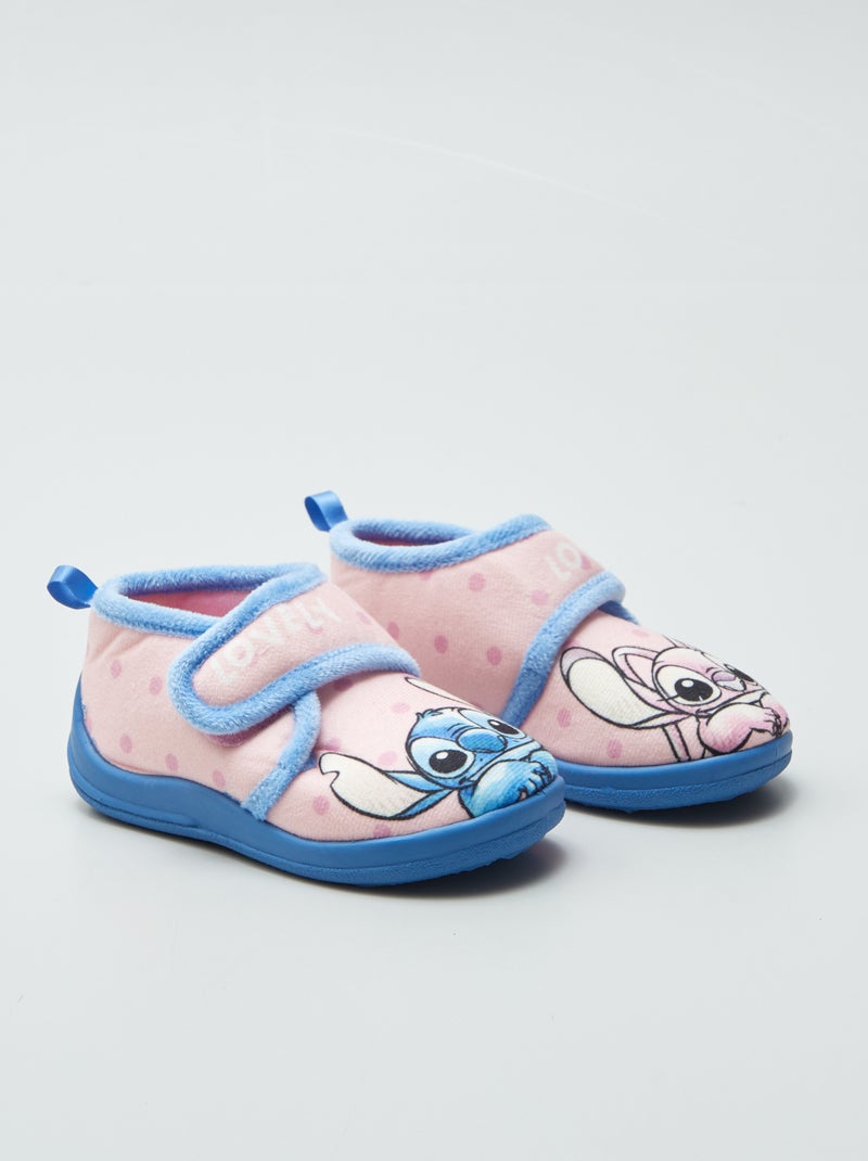 Pantofole a strappo 'Stitch' ROSA - Kiabi