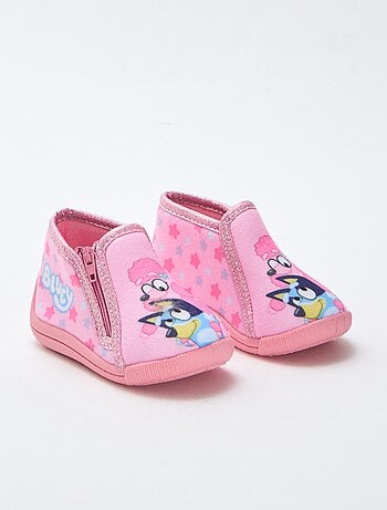Pantofole alte 'Bluey' con apertura