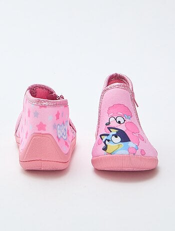 Pantofole alte 'Bluey' con apertura