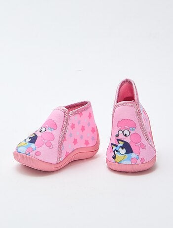 Pantofole alte 'Bluey' con apertura