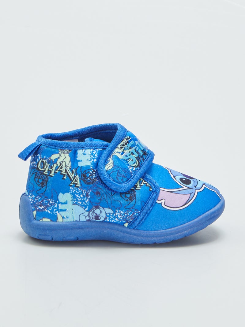Pantofole mules in feltro - BLU - - 10.00