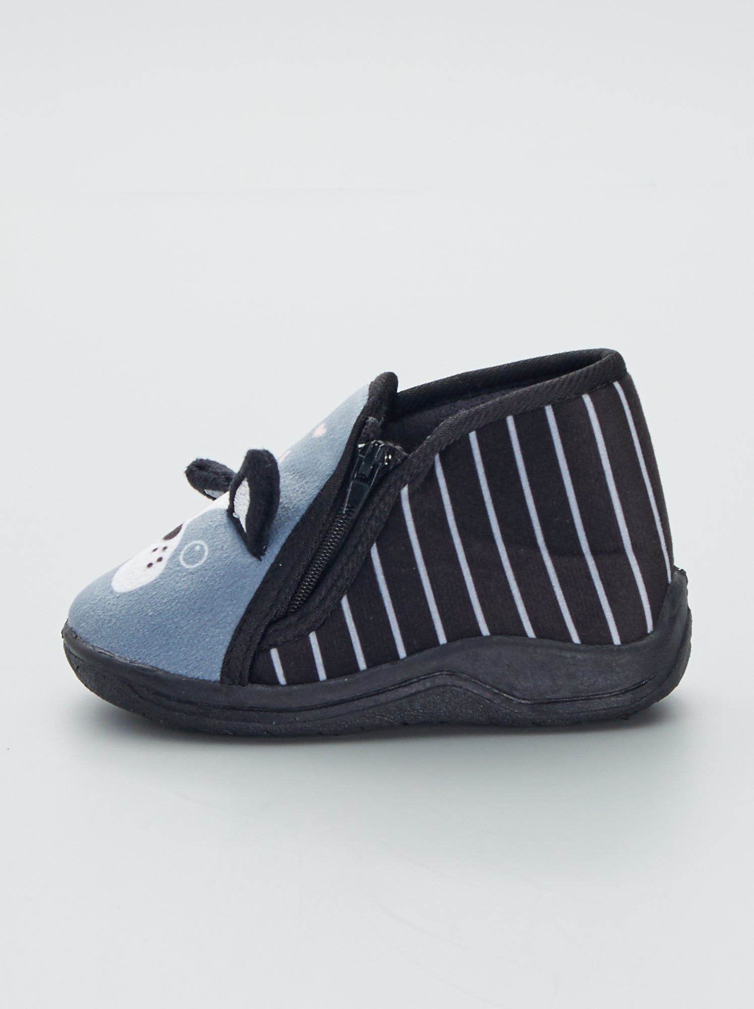 Pantofole Uomo Knights Derek In Materiale Sintetico Grigio: Comode E Calde Con Quadri E Fodera In Pelliccia, Taglia 42