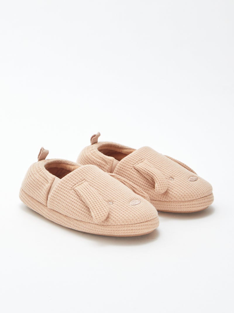 Pantofole animate coniglietti Bianco - Kiabi