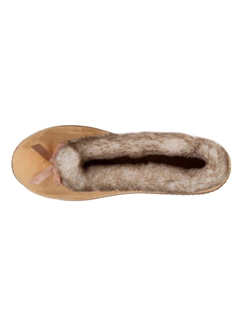 Pantofole ballerine comoda soletta ergonomica, soletta in donna Isotoner - Kiabi