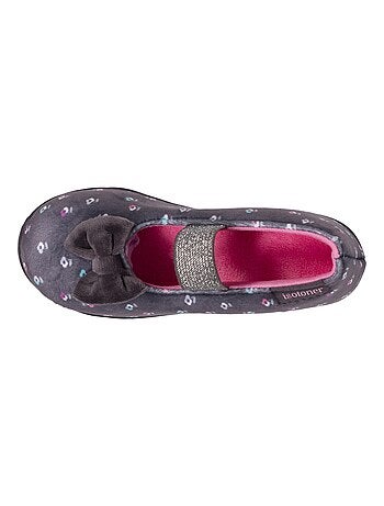 Pantofole ballerine con elastico, leggero e confortevole, bambina Isotoner