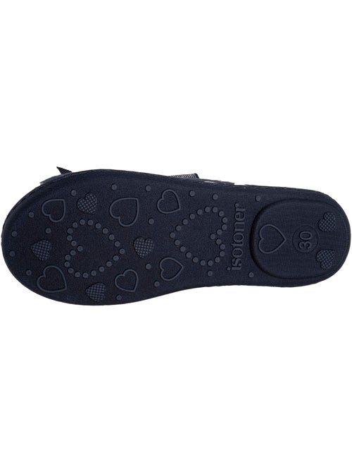 Pantofole ballerine con fascia elastica di sostegno, suola bambina isotoner - Kiabi
