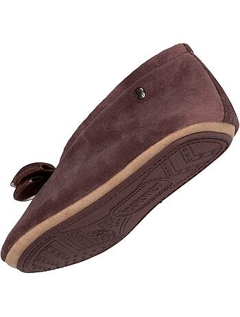 Pantofole ballerine dettaglio nodo prezioso donna isotoner