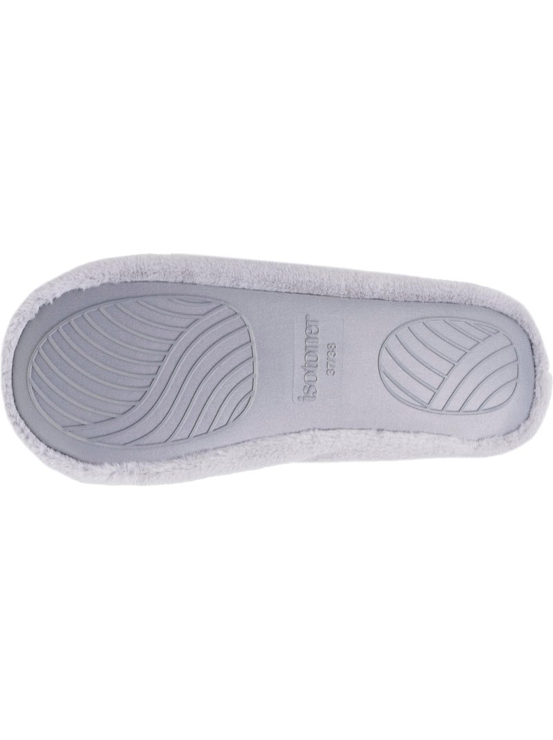 Pantofole ballerine  donna isotoner Grigio grigio - Kiabi