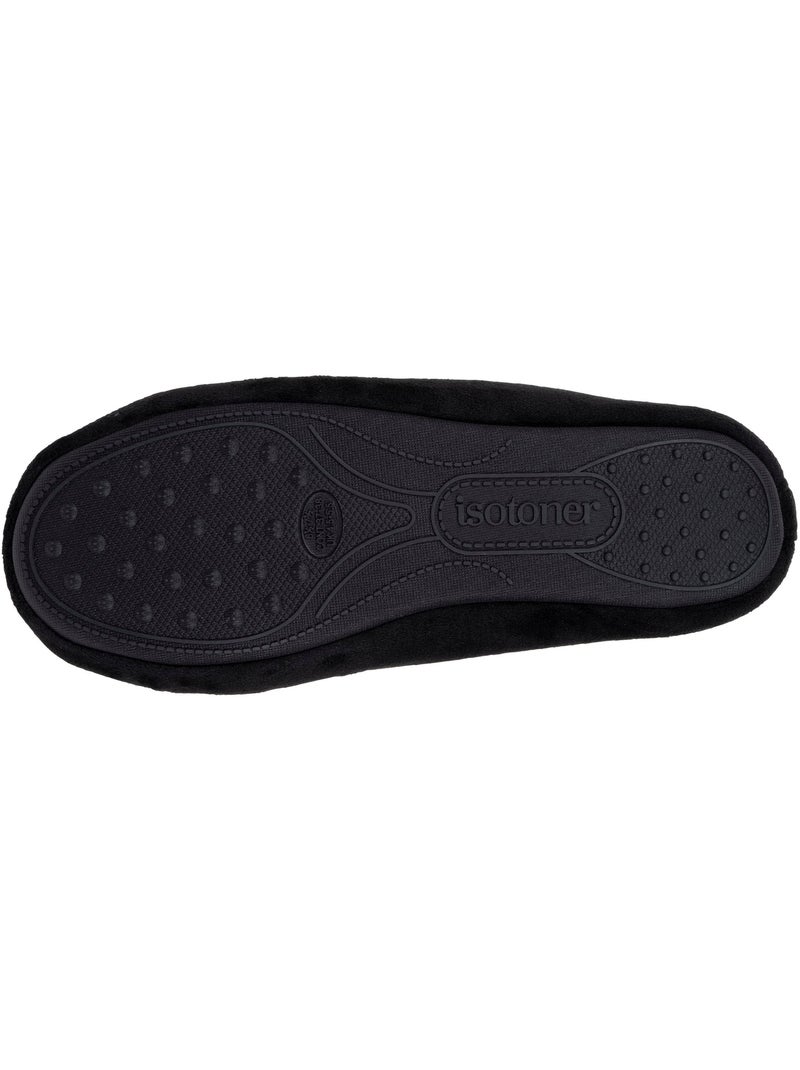 Pantofole ballerine  donna isotoner Nero - Kiabi