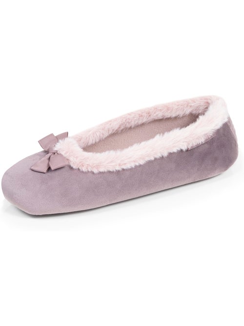 Pantofole ballerine donna isotoner - Kiabi Pantofole ballerine donna isotoner - Kiabi