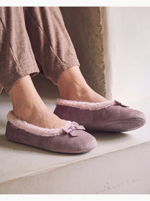 Pantofole ballerine donna isotoner - Kiabi Pantofole ballerine donna isotoner - Kiabi