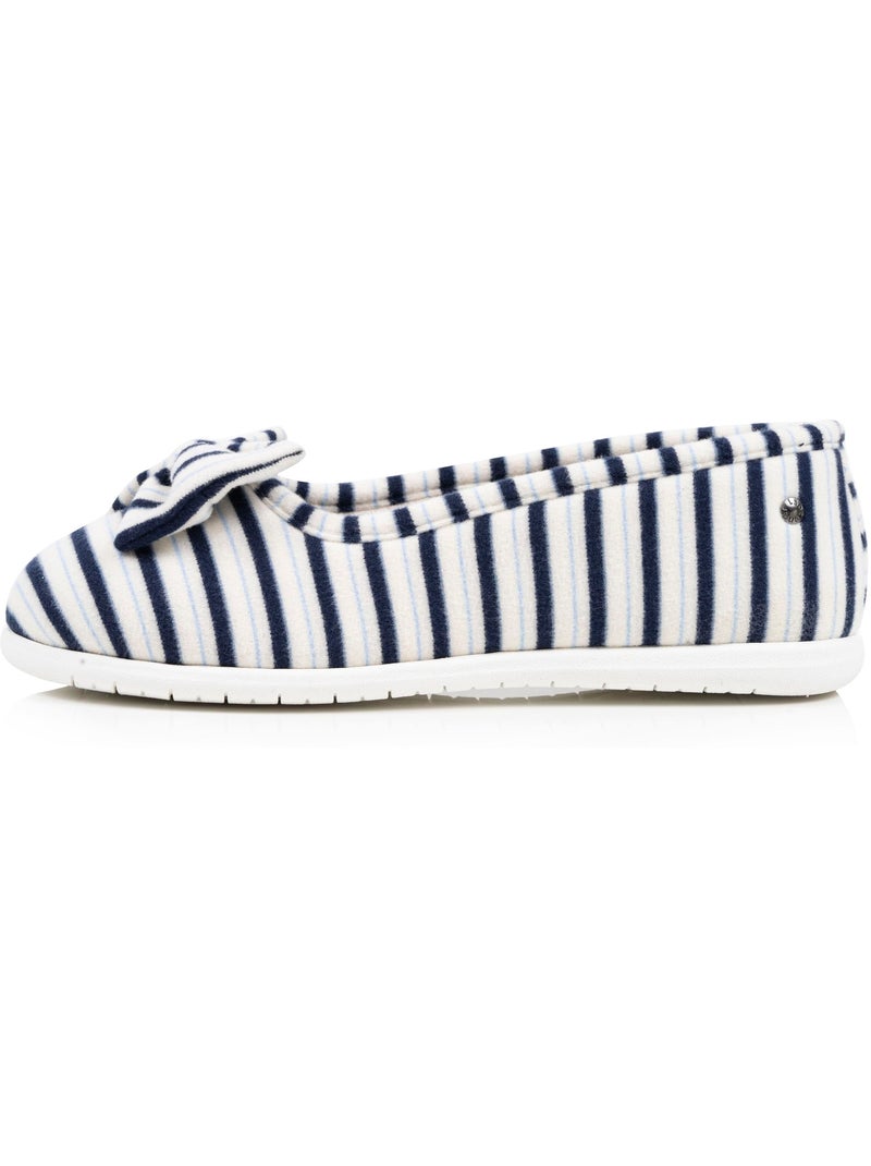 Pantofole ballerine , estremamente comodi e leggeri, con donna Bianco Multicolore Blu - Kiabi