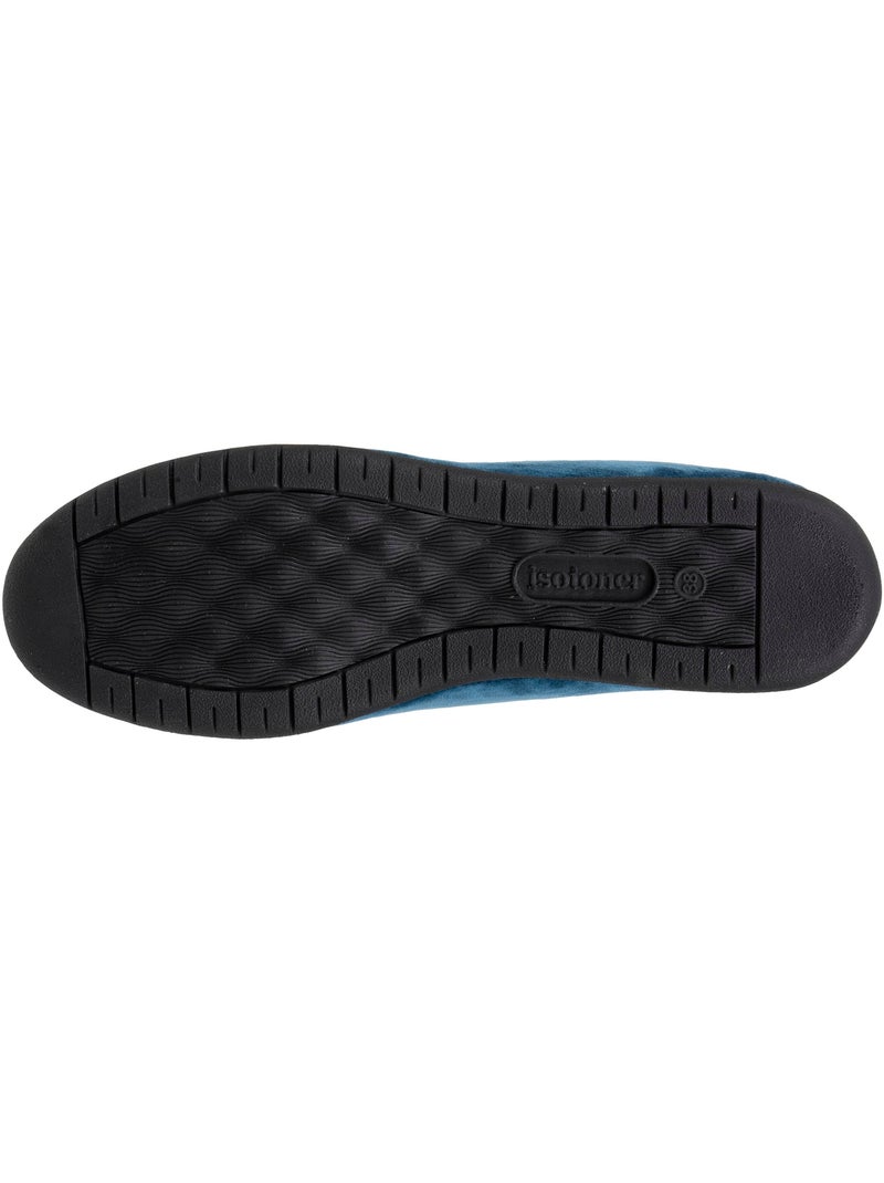 Pantofole ballerine , estremamente comodi e leggeri, con donna isotoner Blu pavone - Kiabi