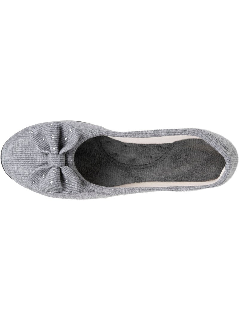 Pantofole ballerine , estremamente comodi e leggeri, con donna isotoner Grigio - Kiabi