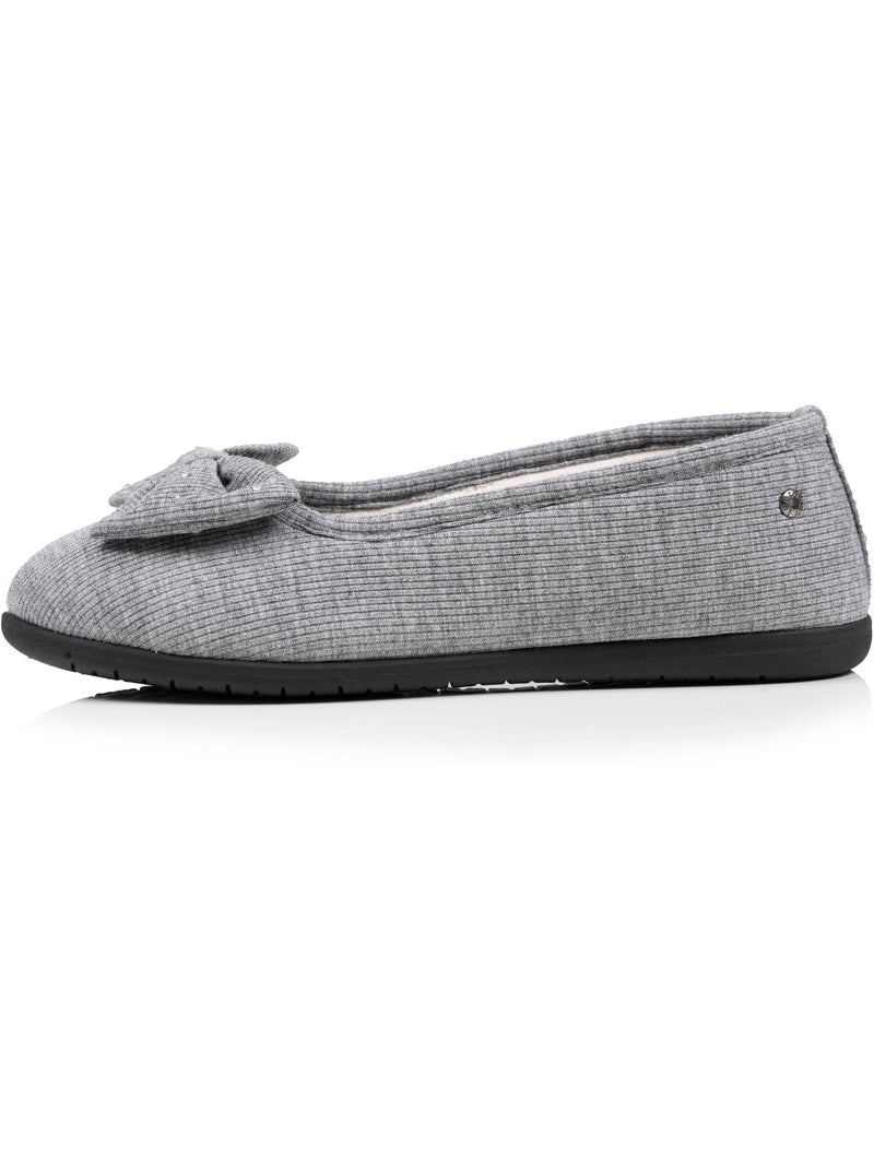 Pantofole ballerine , estremamente comodi e leggeri, con donna isotoner Grigio - Kiabi