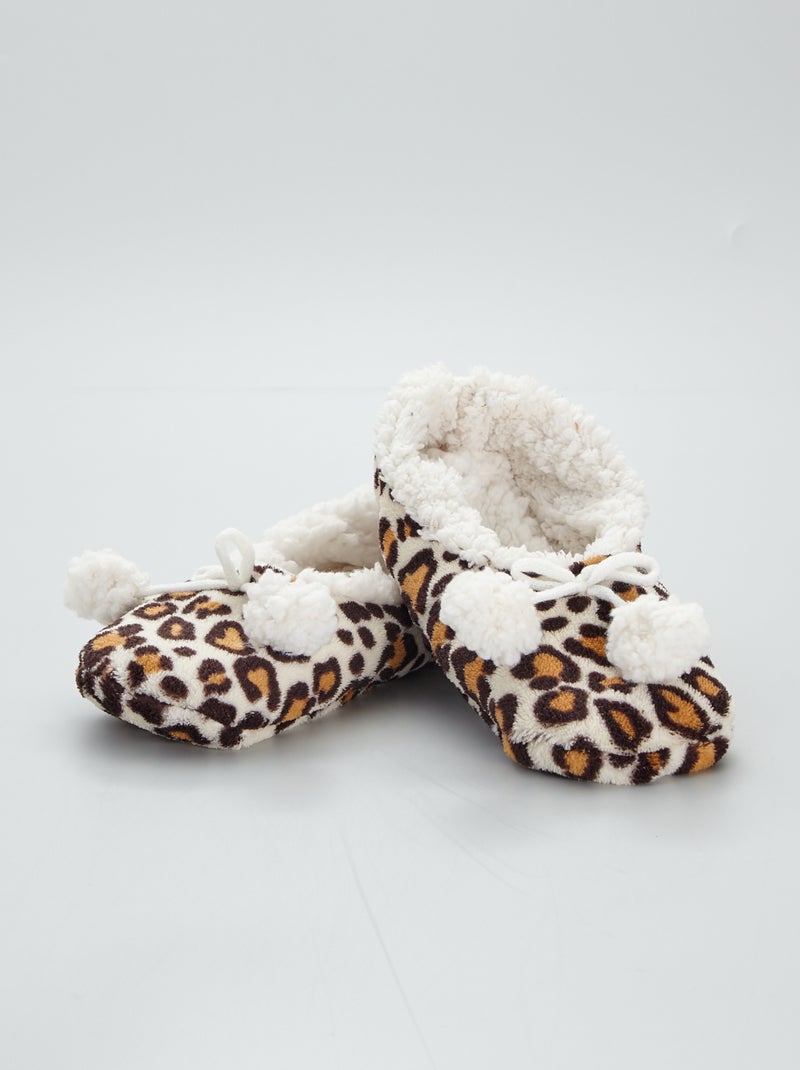 Pantofole Blu Da Donna Con Imbottitura In Pelliccia Sintetica Stilrosa - Foto 5