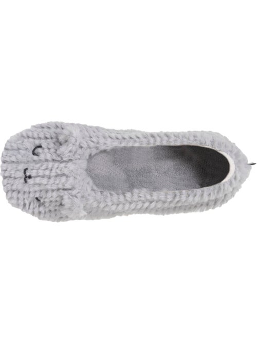 Pantofole ballerine imitazione di pelliccia, suola donna isotoner - Kiabi Pantofole ballerine imitazione di pelliccia, suola donna isotoner - Kiabi