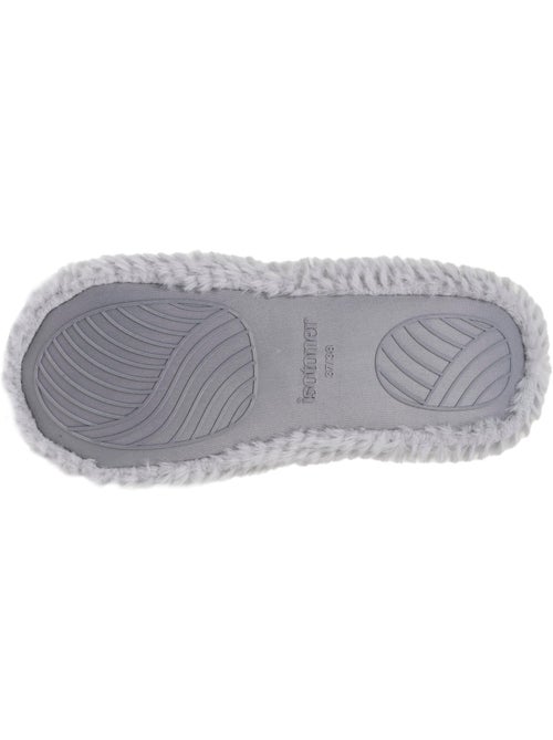 Pantofole ballerine imitazione di pelliccia, suola donna isotoner - Kiabi Pantofole ballerine imitazione di pelliccia, suola donna isotoner - Kiabi