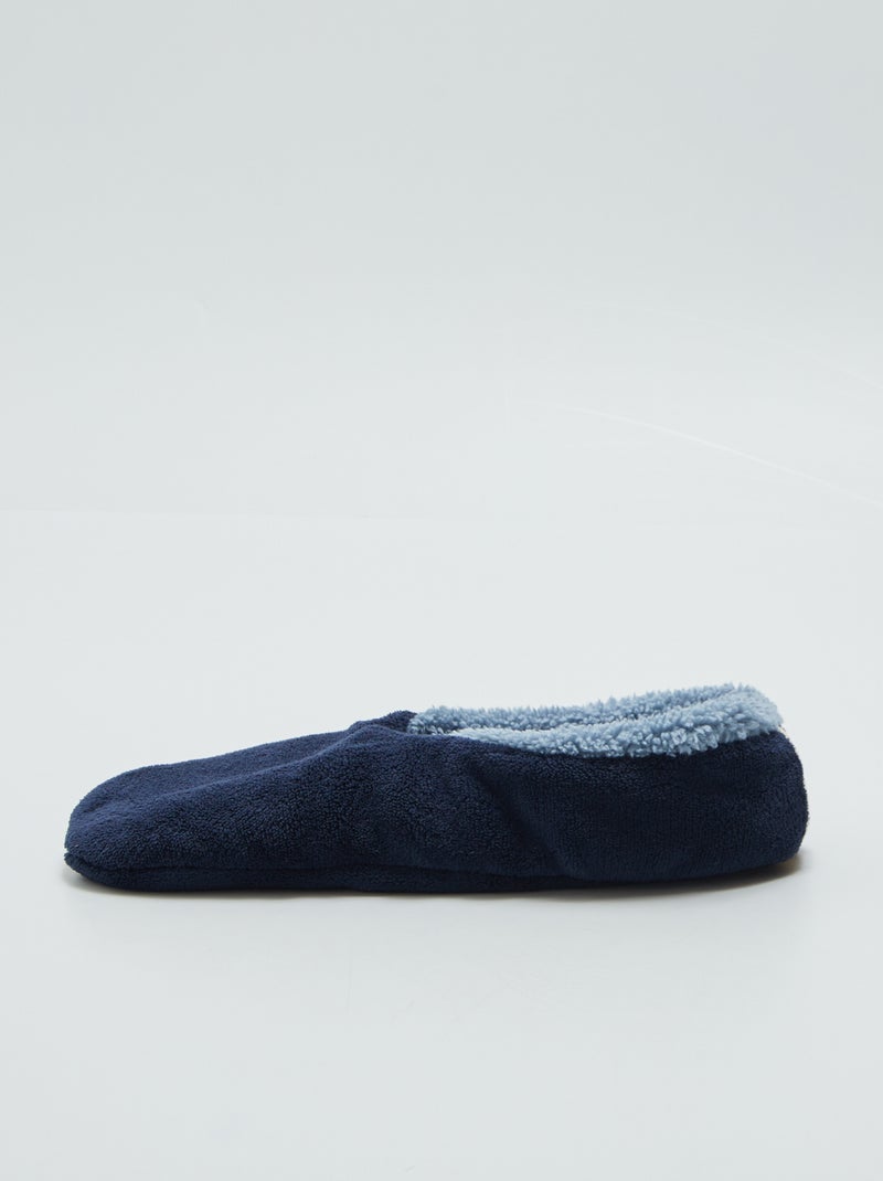 Chaussons Superga Babbucces - Ballerines Vintage Bleu - Taille 36 - Semelle Anti-dérapante - Neuf En Boîte