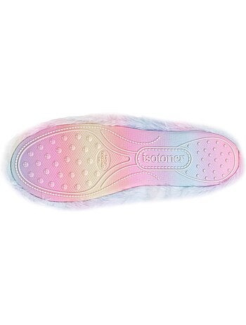 Pantofole ballerine leggero e confortevole, facile da bambina Isotoner