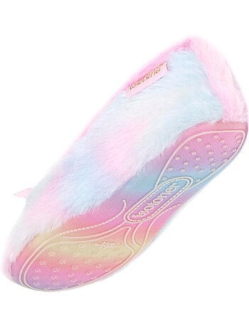 Pantofole ballerine leggero e confortevole, facile da bambina Isotoner