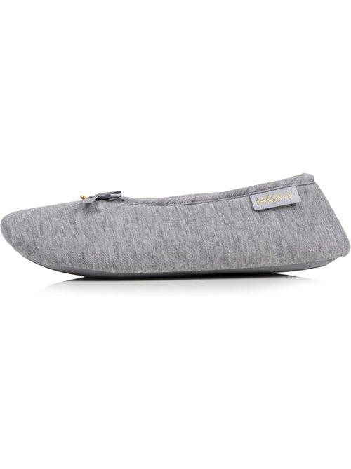 Pantofole ballerine maglia, suola in gomma antiscivolo donna - Kiabi Pantofole ballerine maglia, suola in gomma antiscivolo donna - Kiabi