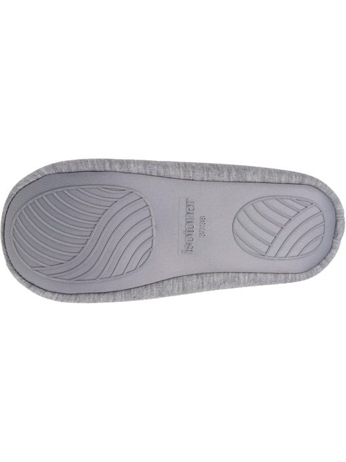 Pantofole ballerine maglia, suola in gomma antiscivolo donna Isotoner - Kiabi