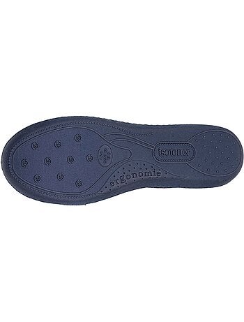 Pantofole ballerine microvelluto, suola ergonomica, schiuma donna isotoner