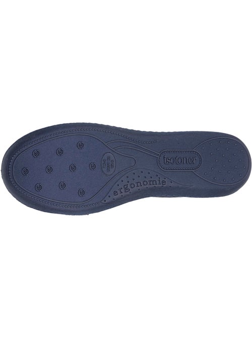 Pantofole ballerine microvelluto, suola ergonomica, schiuma donna isotoner - Kiabi
