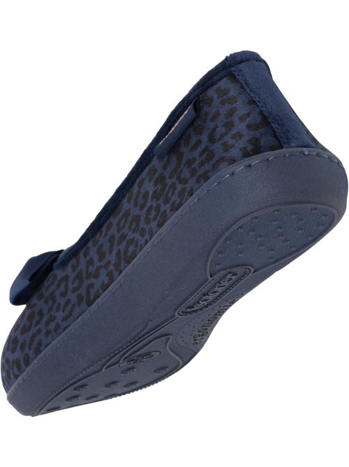 Pantofole ballerine microvelluto, suola ergonomica, schiuma donna isotoner - Kiabi